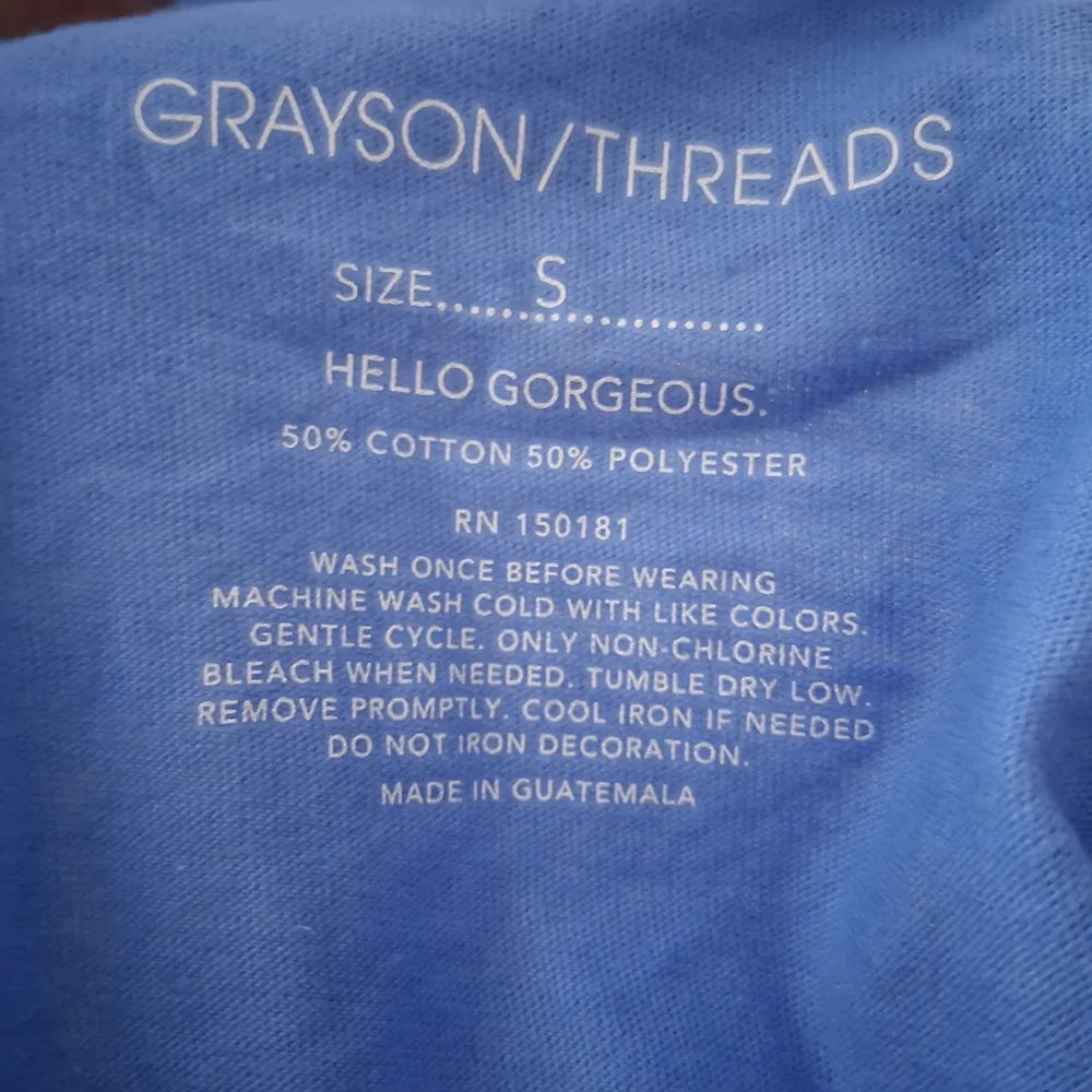 Blue Graphic T-Shirt